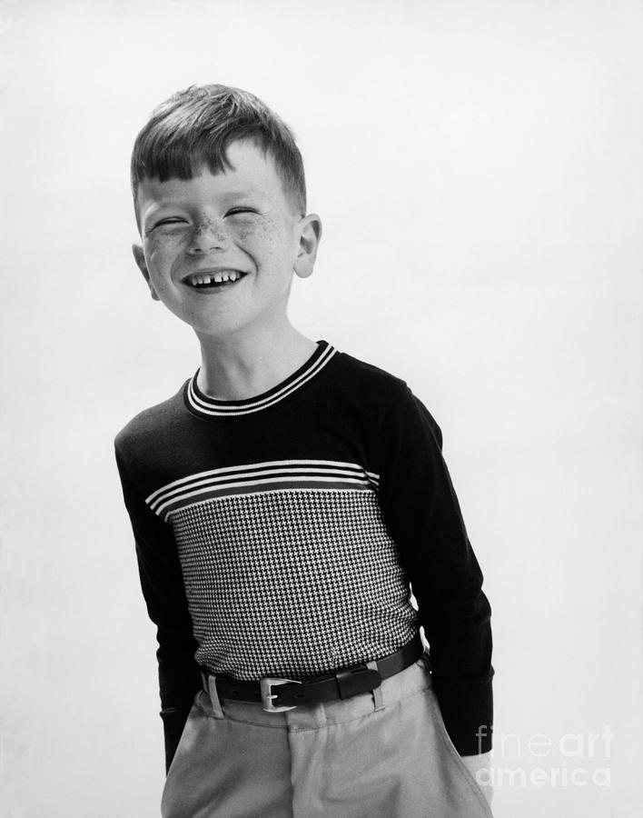 American Boy Photograph by Hans Namuth and Photo Researchers