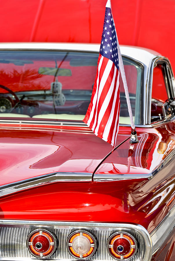 Transportation Photograph - American Classic Impala by Carolyn Marshall