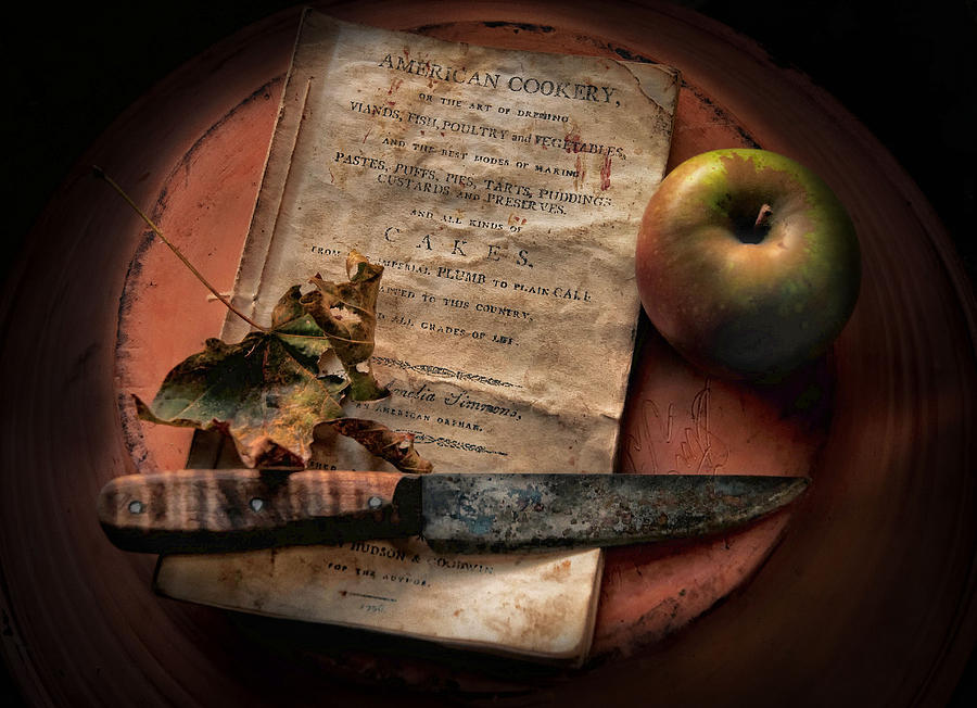American Cookery 1790 Photograph by Robin-Lee Vieira
