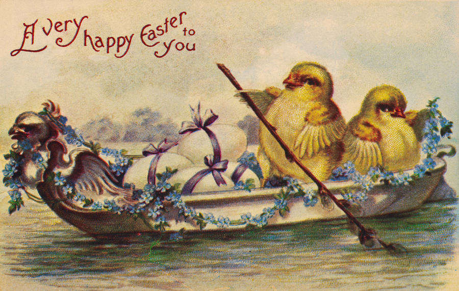 American Easter Card Photograph by Granger