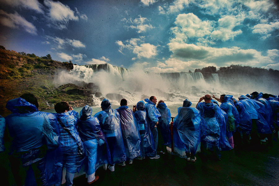 American Falls Maid Of The Mist Niagara Falls Photograph by Lawrence Christopher