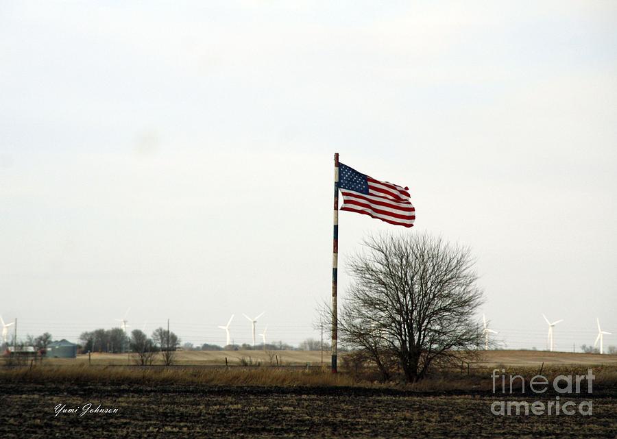 American Flag Photograph by Yumi Johnson