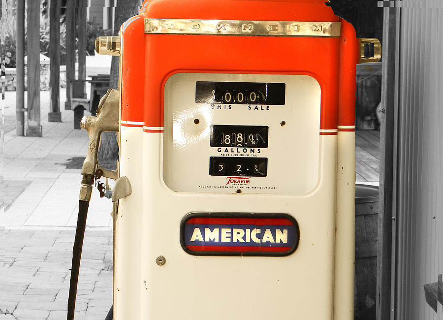 American Gas Photograph by Dennis Dugan