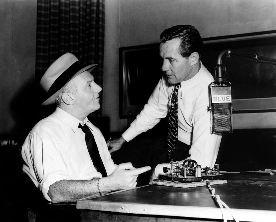 American Radio Commentators Walter Photograph by Everett