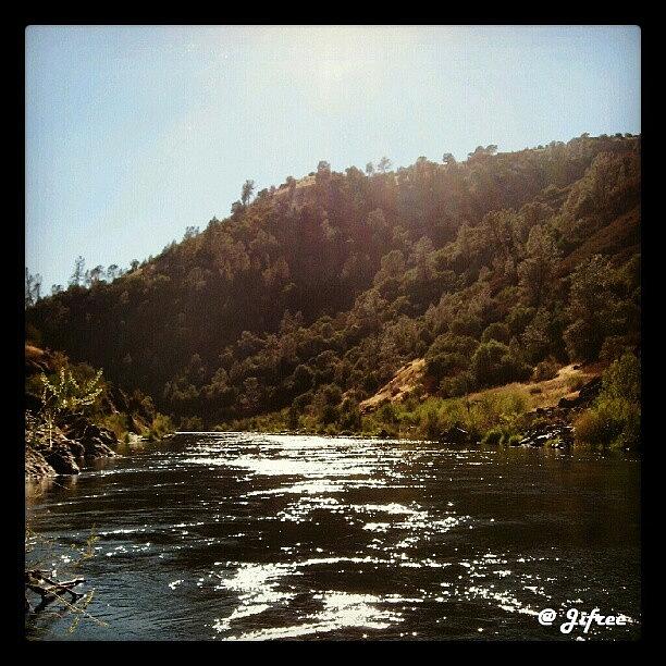 Summer Photograph - American River Canyon by Jifree Photography