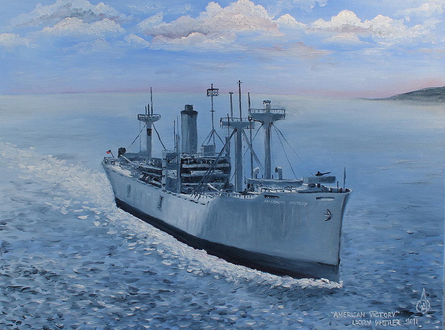 American Victory Painting by Larry Whitler
