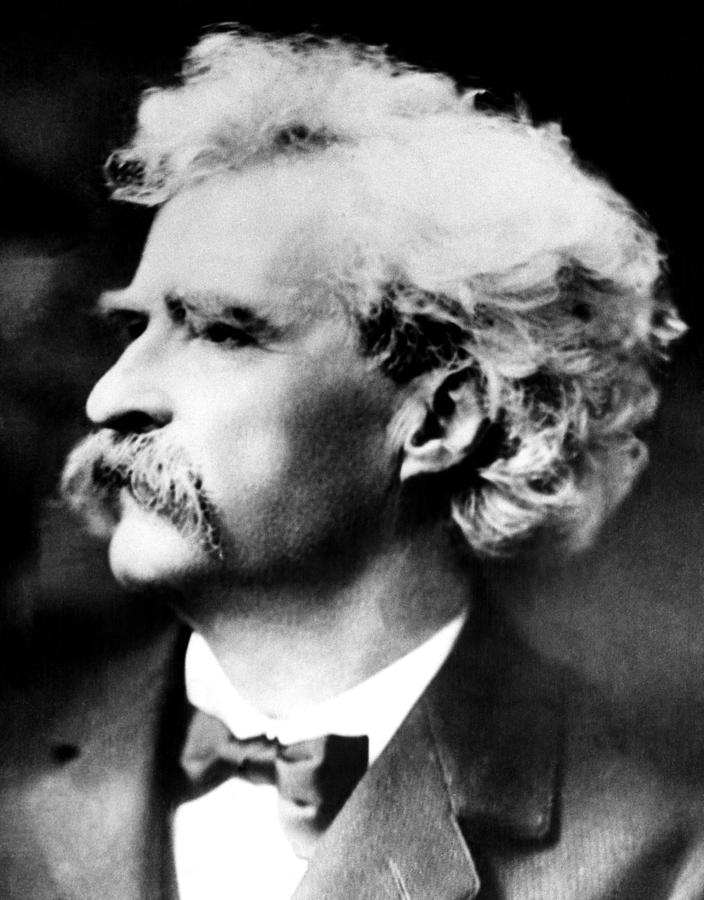 American Writer Mark Twain, Aka Samuel Photograph by Everett - Pixels