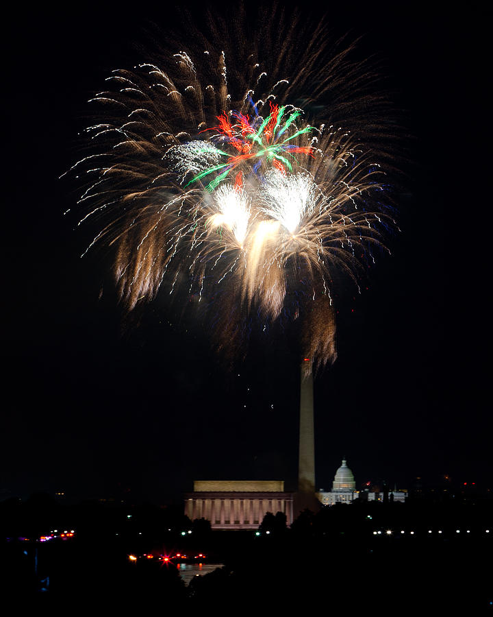Independence Day Photograph - Americas Party by Dave Hahn