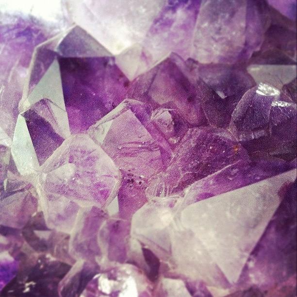 Amethyst Crystal Close Up Photograph by Joanne Hewitt