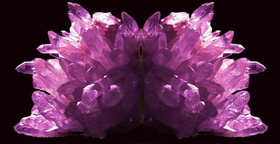 Crystals Photograph - Amethyst by Jesus Nicolas Castanon