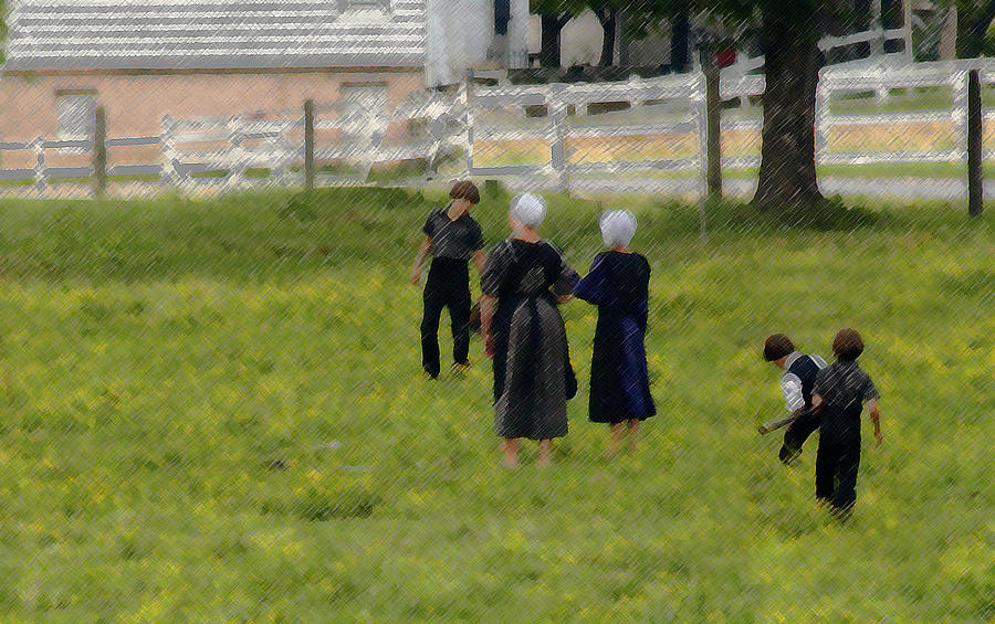 Amish Life Photograph by Raymond Earley