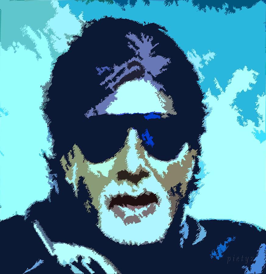 Amitabh Bachchan 4ever Painting by Piety Dsilva