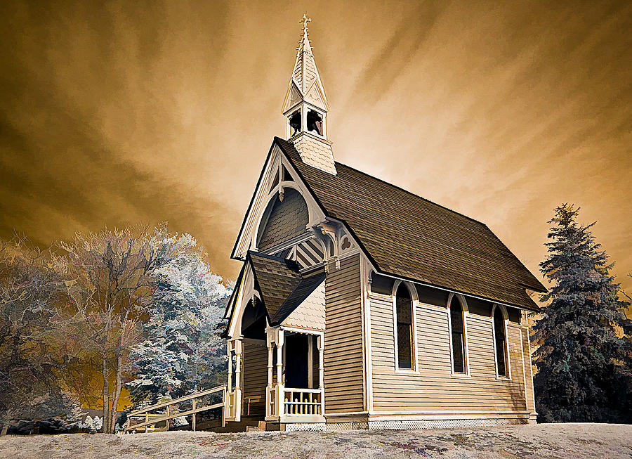 Amityville Chapel Photograph by Steve Zimic