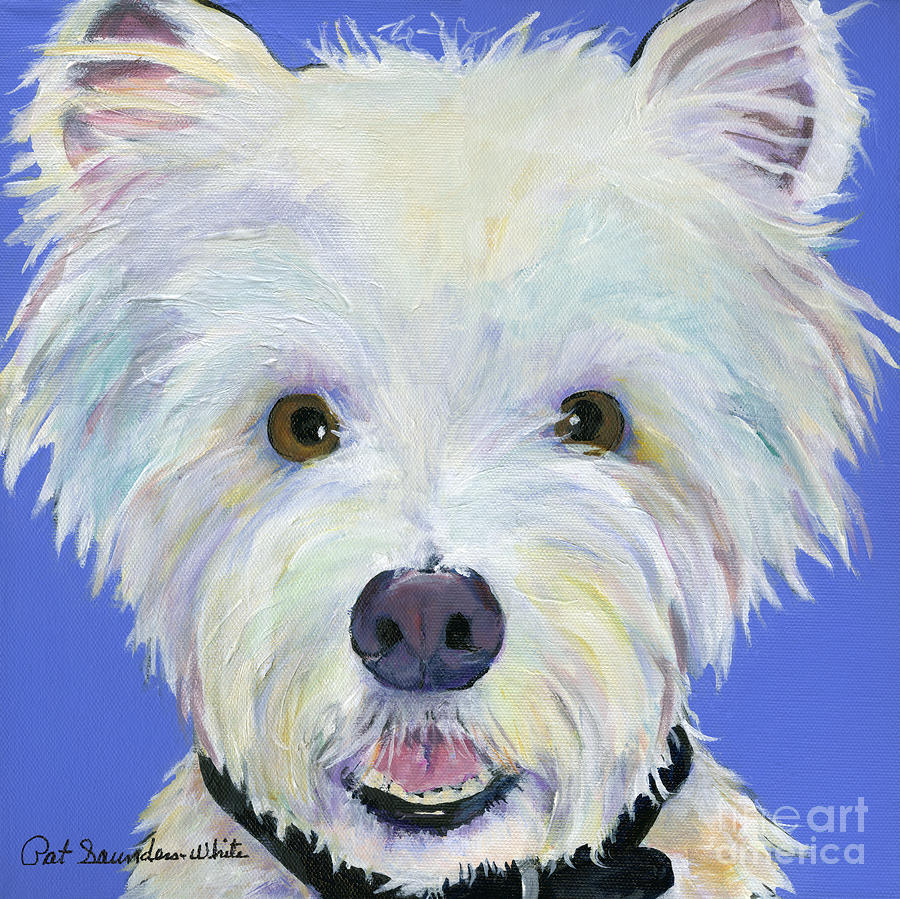 Amos Painting by Pat Saunders-White