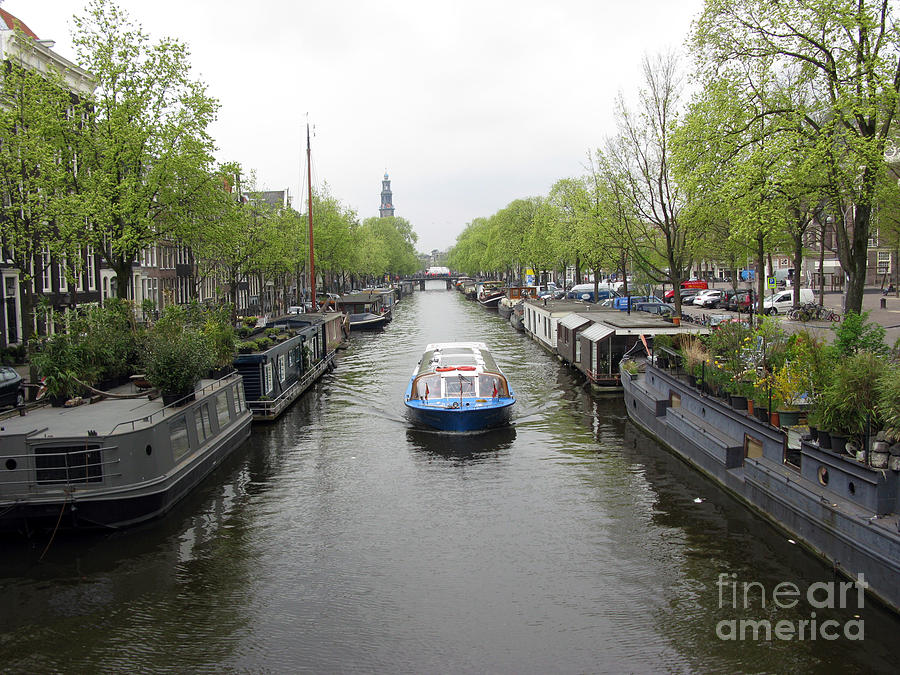 Spring Photograph - Amsterdam in Spring 02 by Ausra Huntington nee Paulauskaite