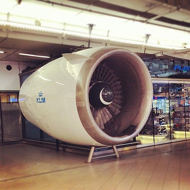 Jet Photograph - Amsterdam Schiphol Airport #jet #engine by Dimitre Mihaylov