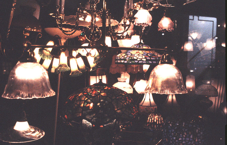 An Array of Lamps Photograph by Tom Wurl