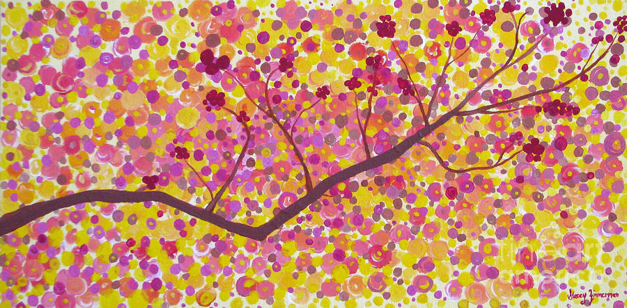 An Autumn Moment Painting by Stacey Zimmerman
