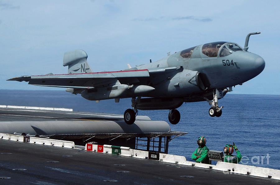 An Ea-6b Prowler Launches by Stocktrek Images