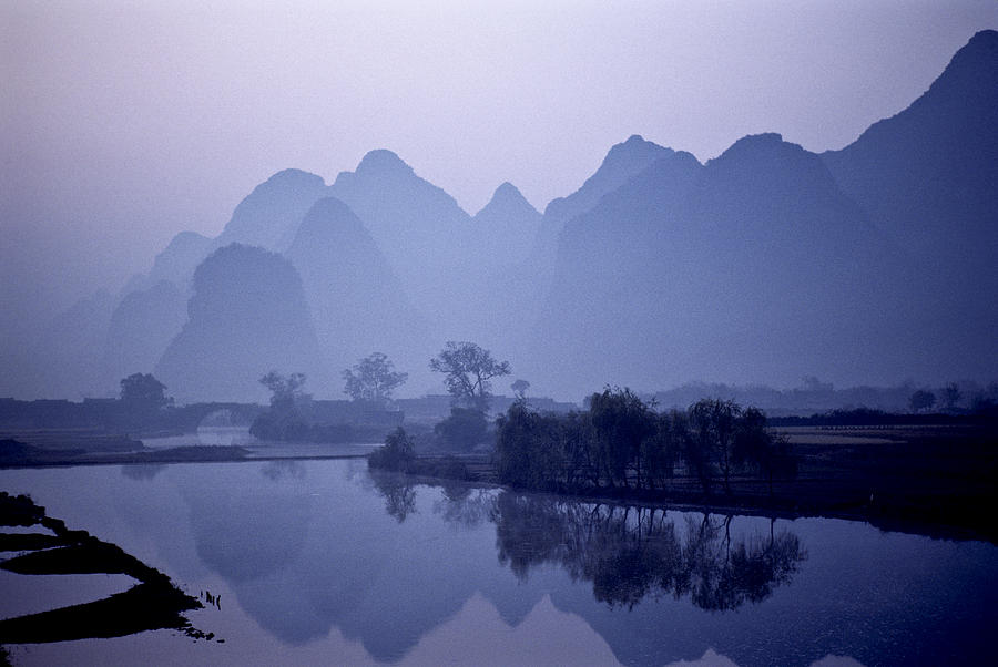 An Early Morning View Of The Chinese Photograph by Kenneth Ginn