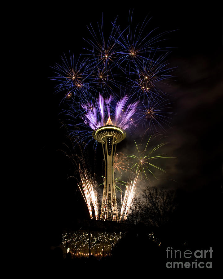 An Emerald City New Years Photograph by Kyla Applegate Fine Art America