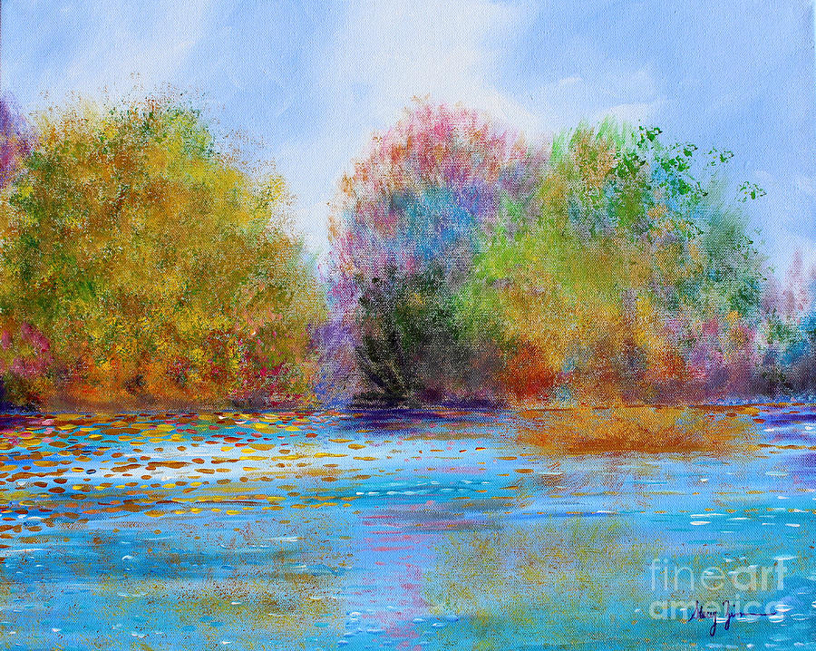 An Impressionists Symphony Painting by Stacey Zimmerman