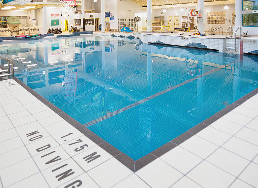 An Indoor Swimming Pool In A Recreation Photograph By Marlene Ford Fine Art America 