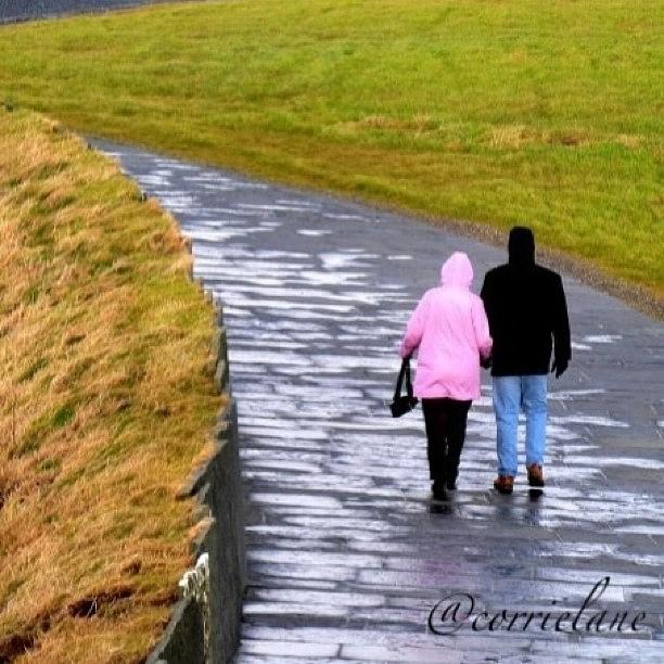 Walking Photograph - An Irish Stroll by Corrie Pannell Fleming