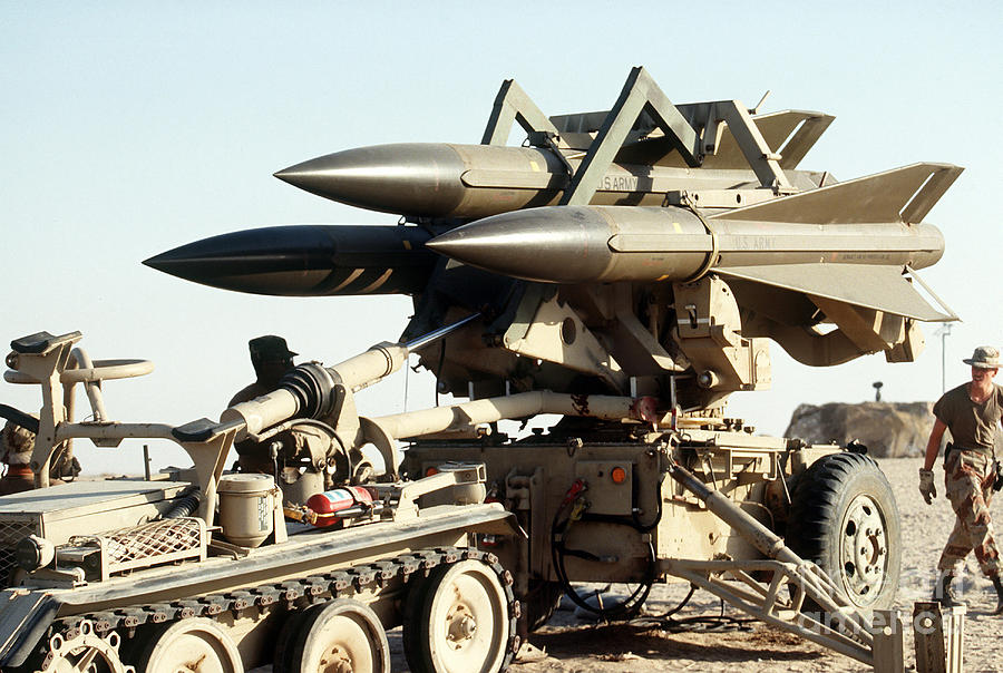 An Mim-23b Hawk Surface-to-air Missile Photograph by Stocktrek Images ...