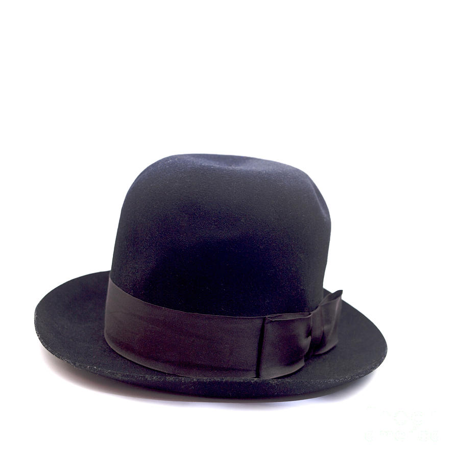 Hat Photograph - An old hat for a man by Bernard Jaubert