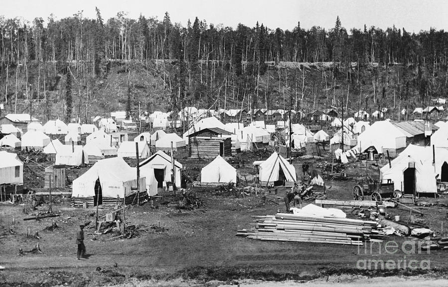 Anchorage Photograph - Anchorage, Alaska In 1915 by Photo Researchers