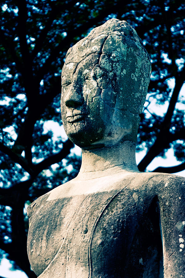 Ancient Buddha Thailand  Photograph by U Schade