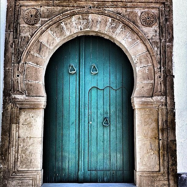 Mahdia Photograph - Ancient Door #instagramers #instamood by Styledeouf ®