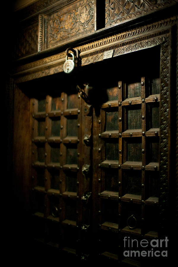 Ancient Door Photograph by Mike Reid