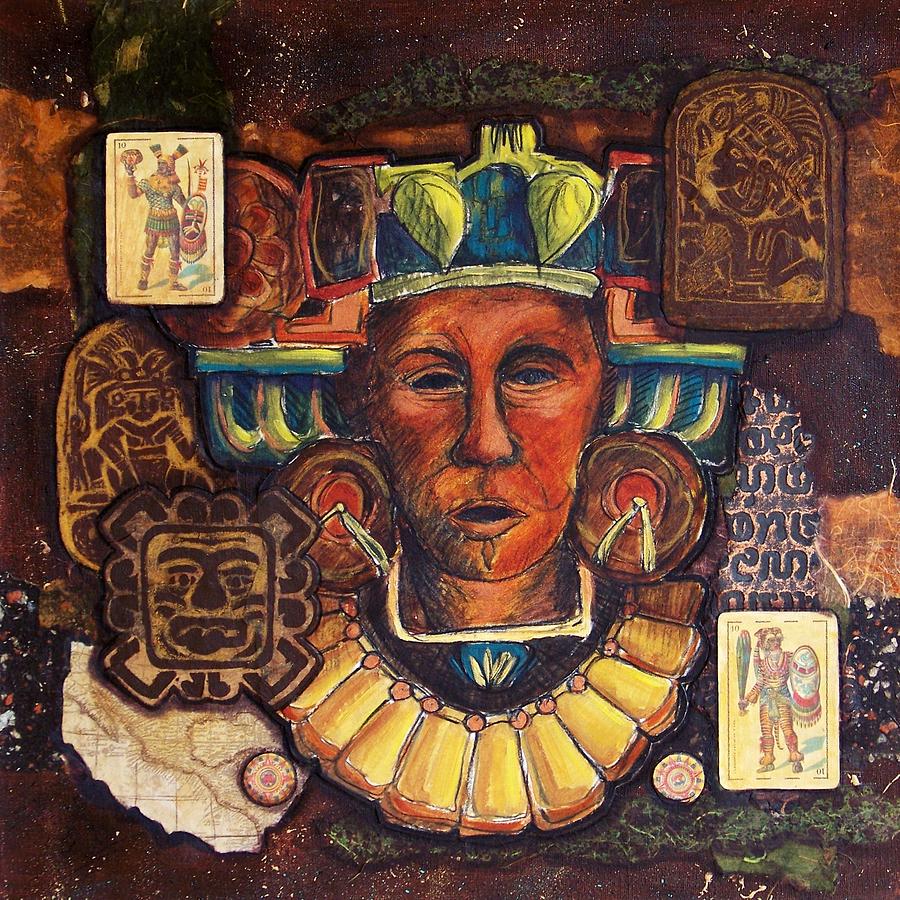 Ancient Warrior Mixed Media by Candy Mayer