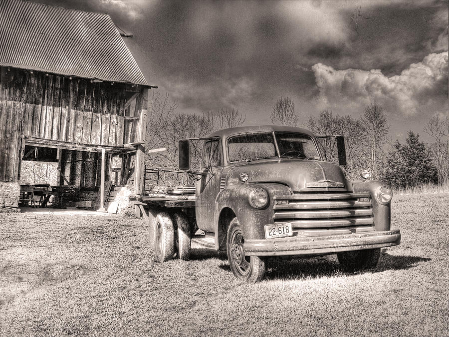 And Drive Them Old Trucks Photograph by William Fields
