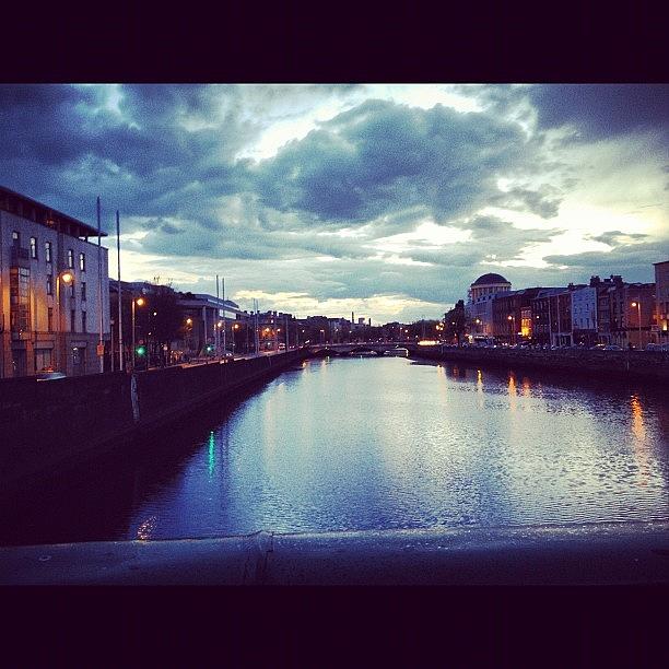 And The Dublin Night Begins Photograph by Reid Belew