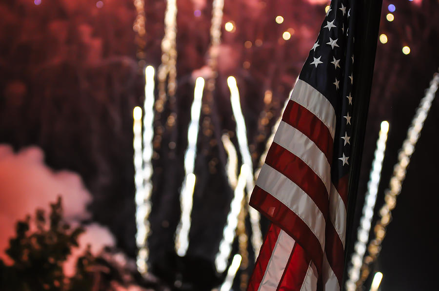 and the Red Glare Photograph by Lifetime Reflections - Pixels