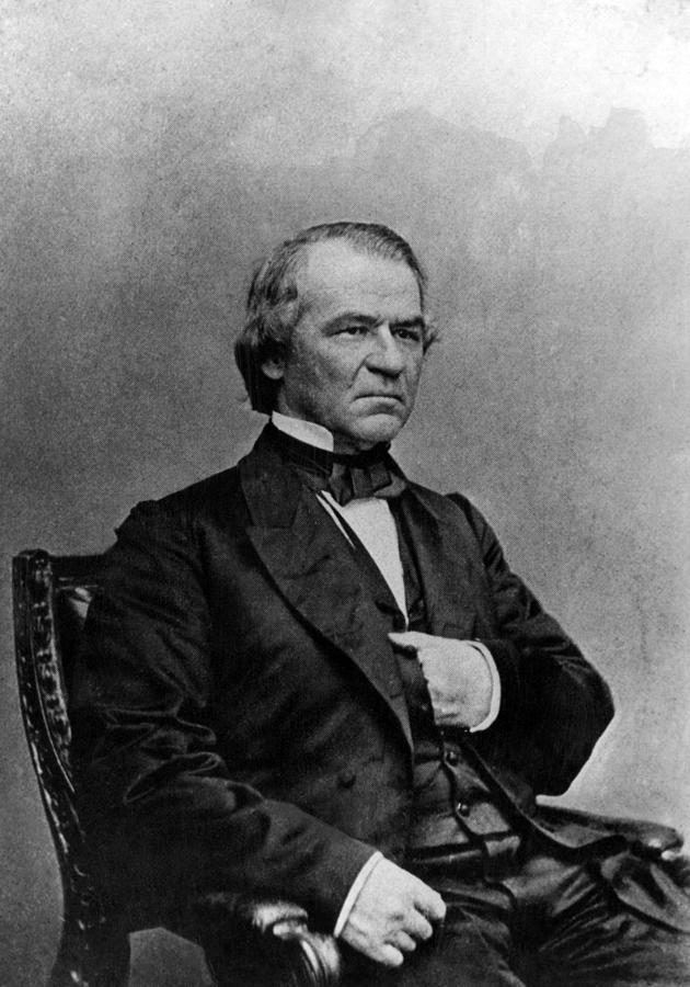 Andrew Johnson, 17th President, Ca Photograph by Everett - Fine Art America