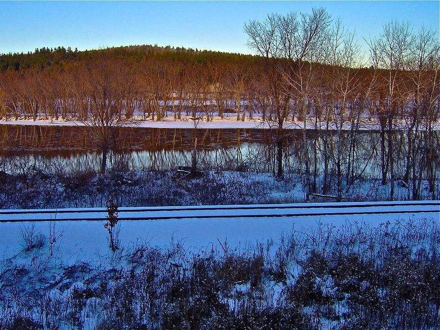 Androscoggin Late Fall 1 Photograph by George Ramos