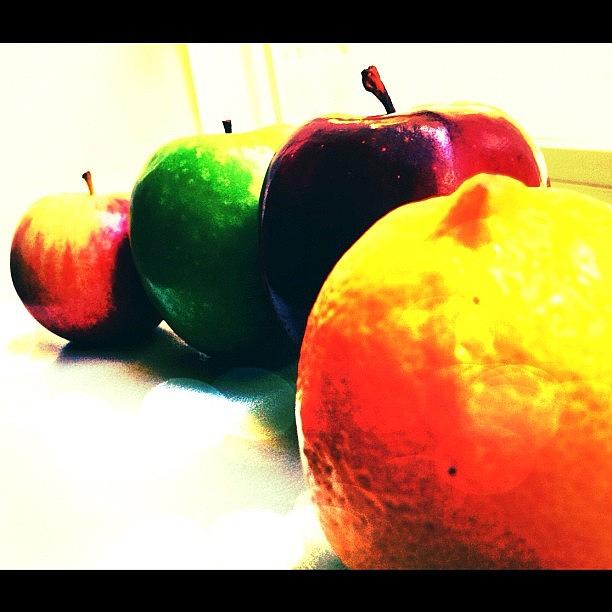 Apple Photograph - #andywarhol Inspired #stilllife by Stevie Carlyle