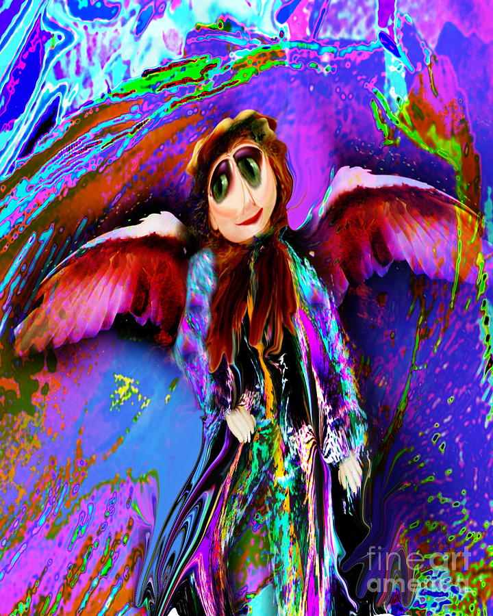 Angel Eyes Digital Art By Doris Wood Fine Art America