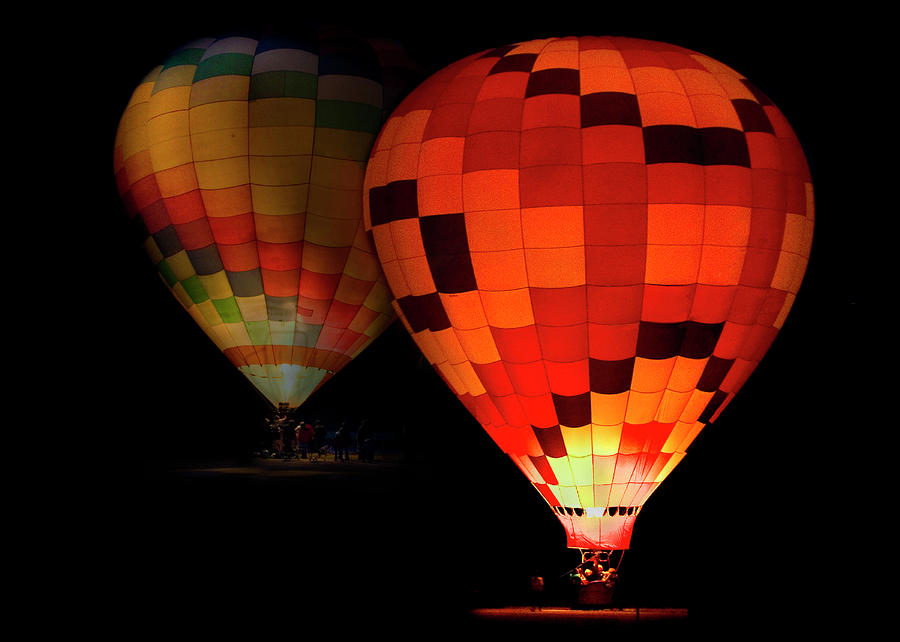 Angel Fire Balloon Glow Digital Art by Sharon Foster
