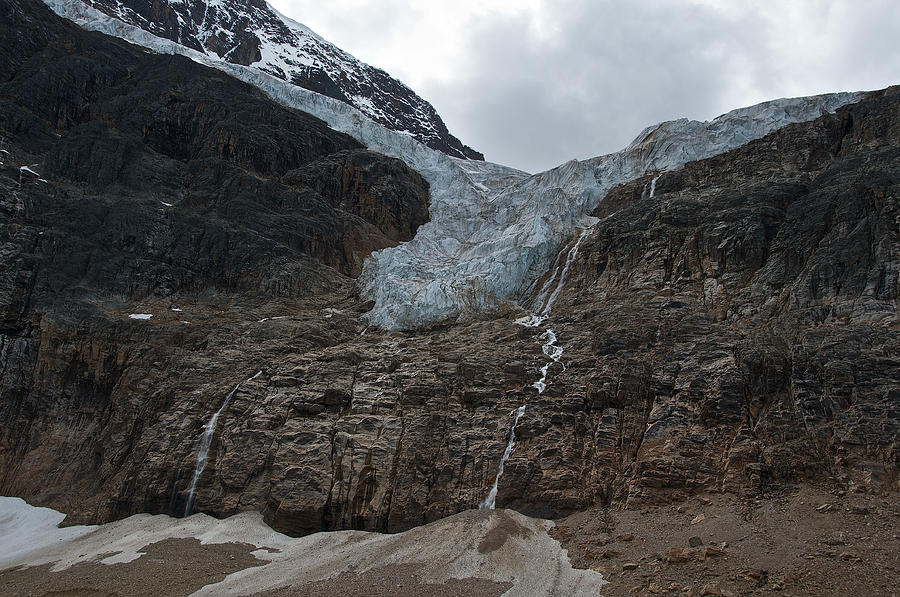 Angel Glacier Jasper Photograph by David Kleinsasser