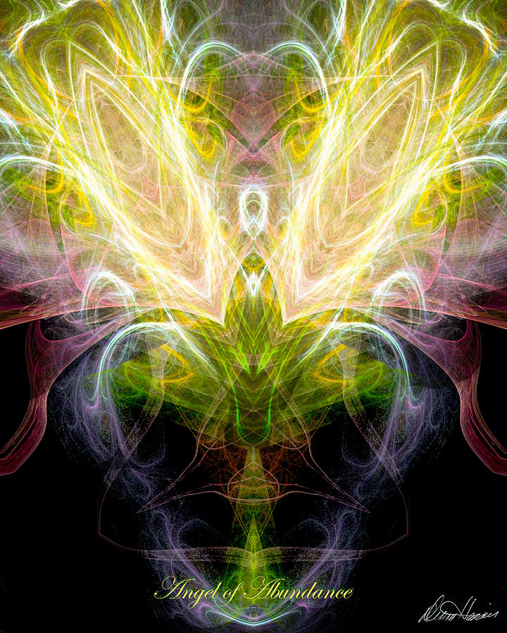 Angel of Abundance Digital Art by Diana Haronis
