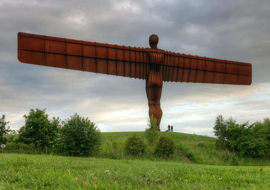 Angel of the North Photograph by Gouzel -