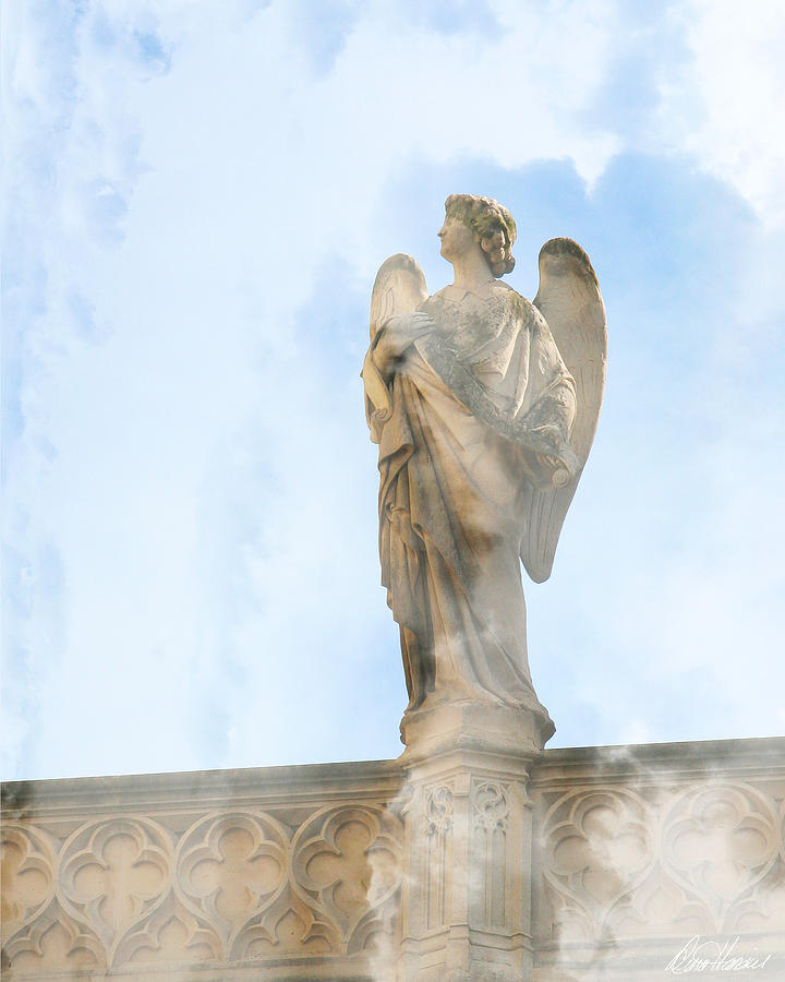 Angel Photograph - Angel Of The Sky by Diana Haronis