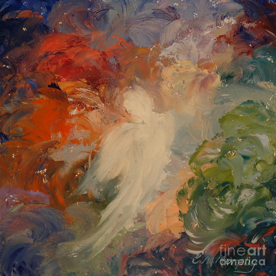 Angel Painting - Angel Visions 2 by Colleen Murphy Angel Painting - Angel Visions 2 by Colleen Murphy