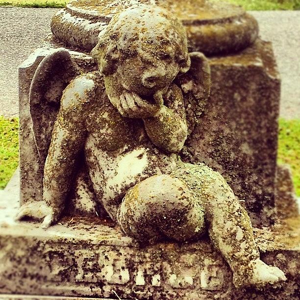 Cry Photograph - Angel Weeping#theskizzperspective by Stephanie Thomas