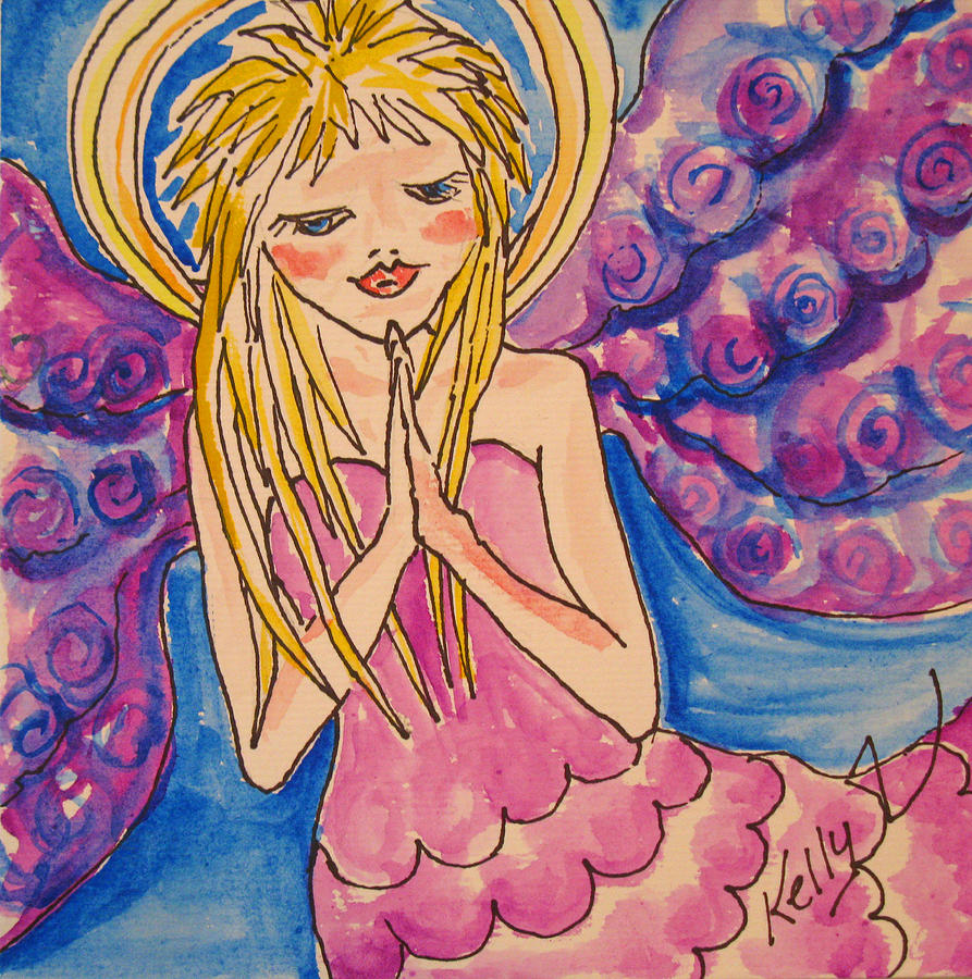 Angelica Painting by Kelly Smith